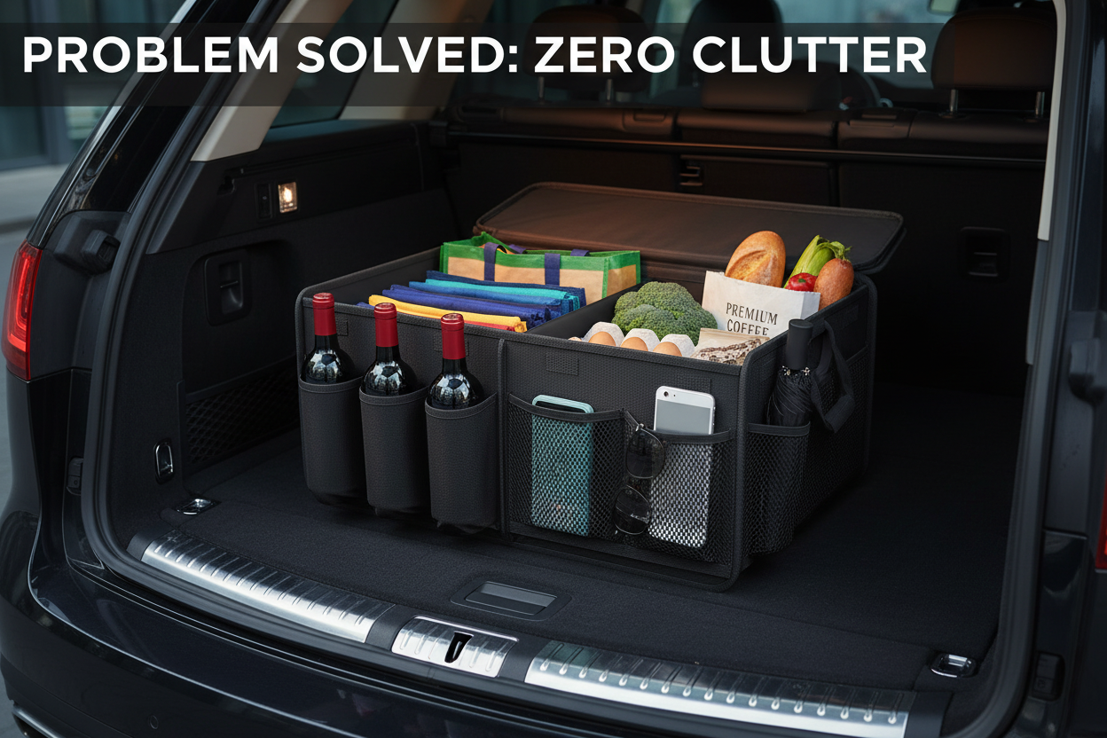 Velrix Car Boot Organiser | Foldable Storage Solution