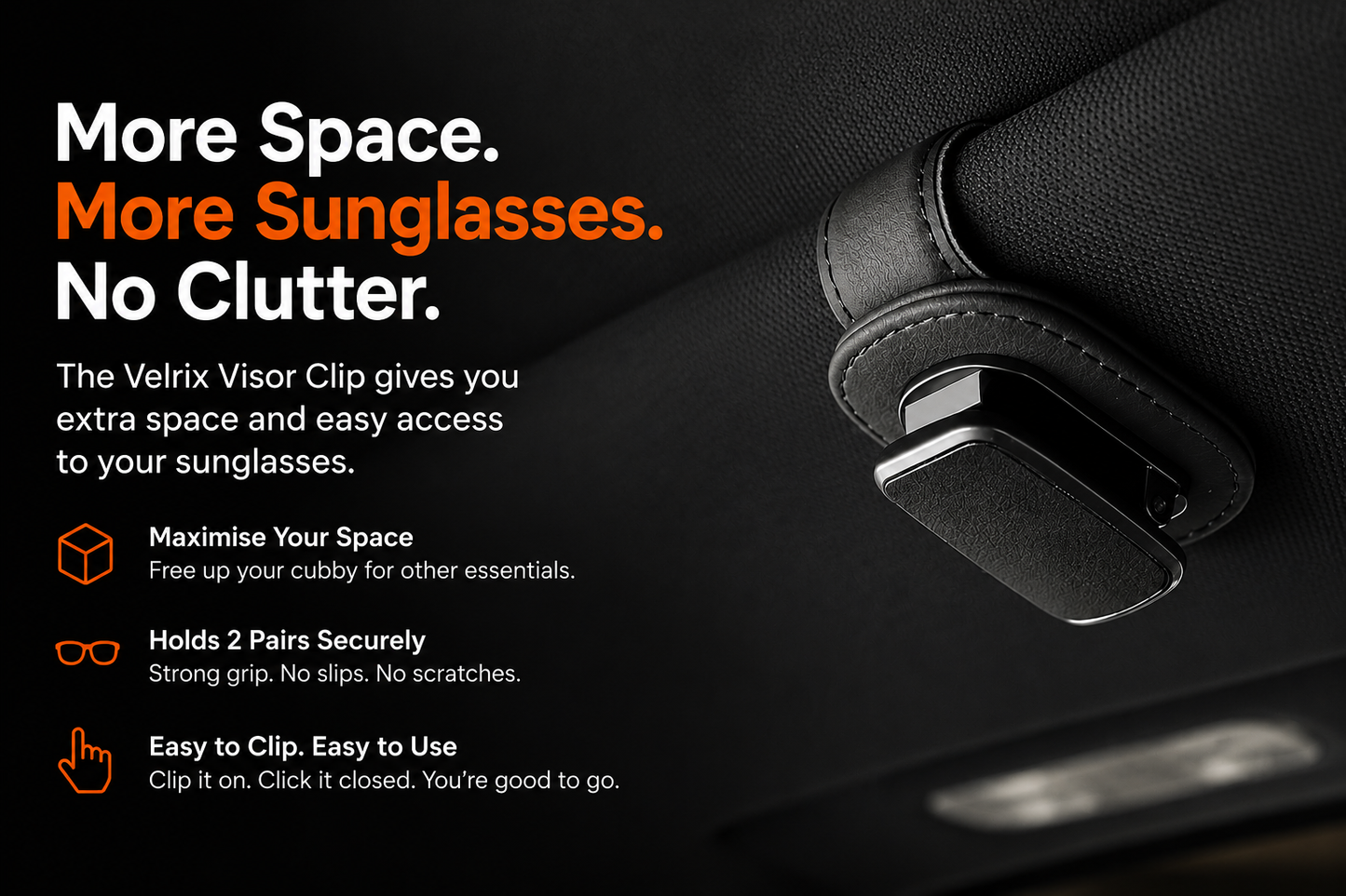 Velrix Visor Clip
