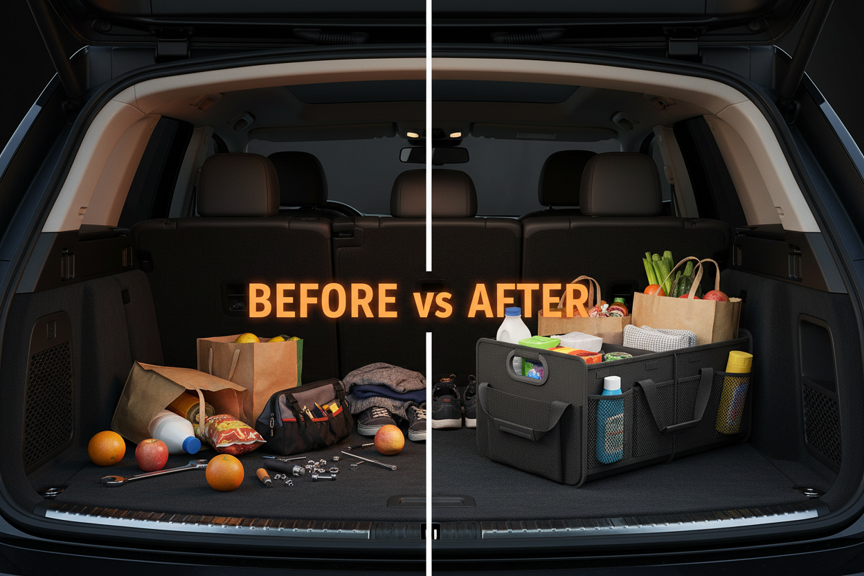 Velrix Car Boot Organiser | Foldable Storage Solution