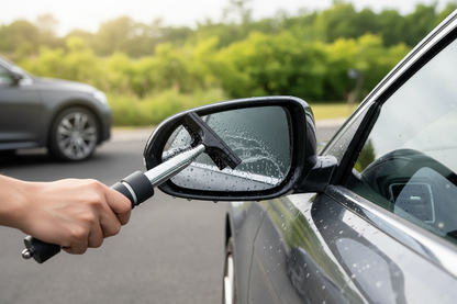 Mirror Wiper in Action